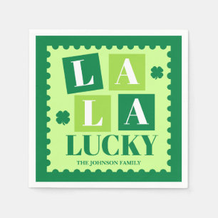 La La Lucky St. Patrick’s Day Party Napkins