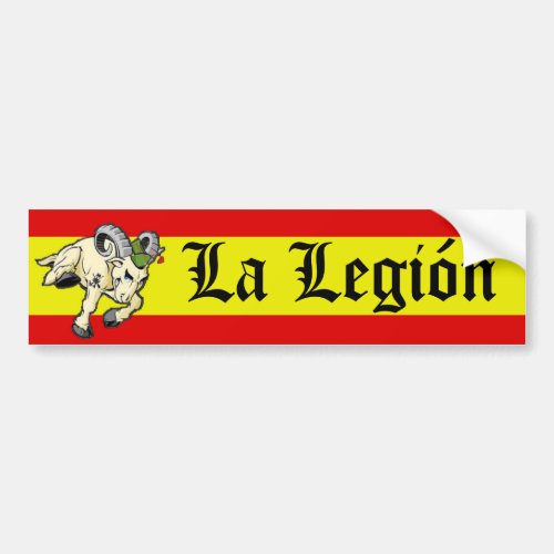 La Legin Bumper Sticker