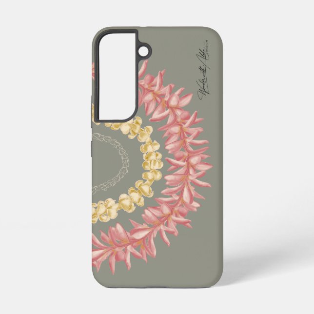 Lā Lei by Wander With Aloha Samsung Galaxy Case (Back)
