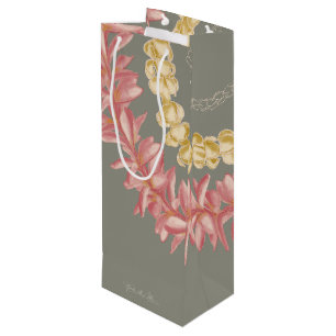 La Lei by Wander With Aloha Wine Gift Bag