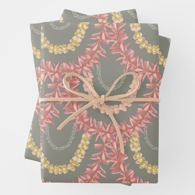 Lā Lei by Wander With Aloha Wrapping Paper Sheets (In situ)