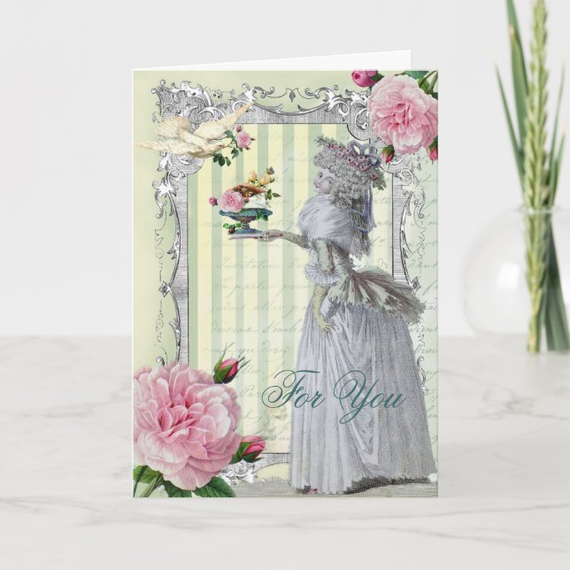 La Lettre D’amour For You Card (Front)