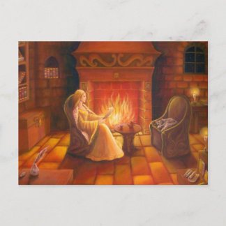 La lettre (paysage) postcard