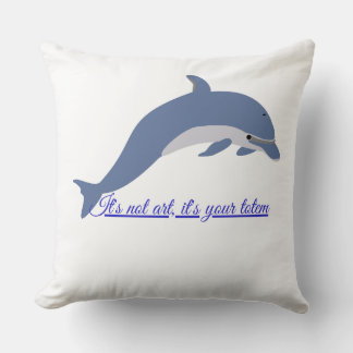 La libertad como principio throw pillow