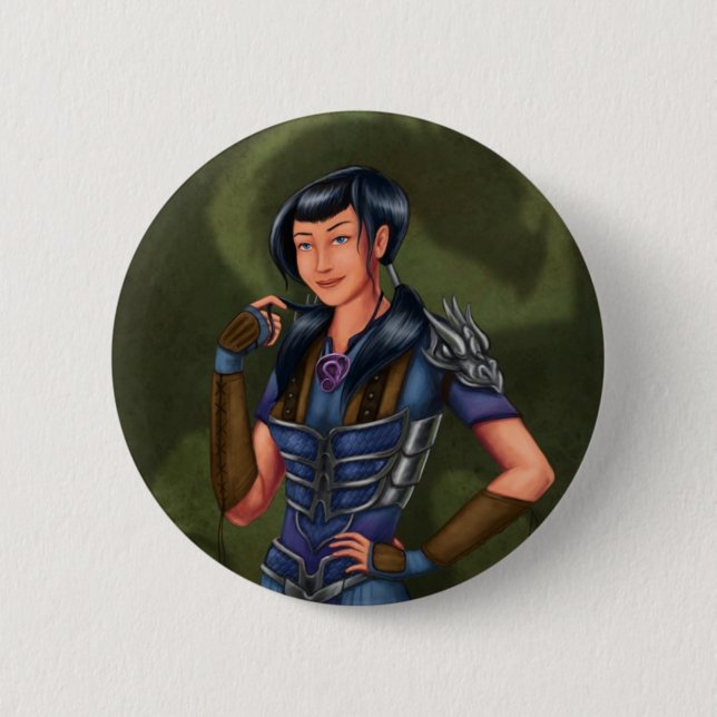 La lignée des dragons : M7 Pinback Button (Front)