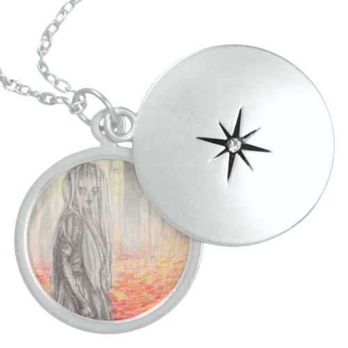 La Llorona Locket Necklace