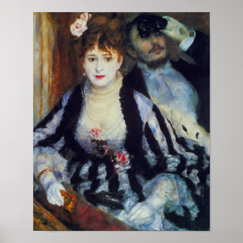 La Loge by Auguste Renoir Fine Art Print