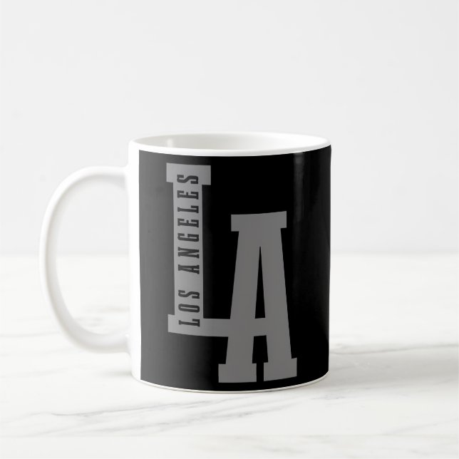 La Los Angeles California La Coffee Mug (Left)
