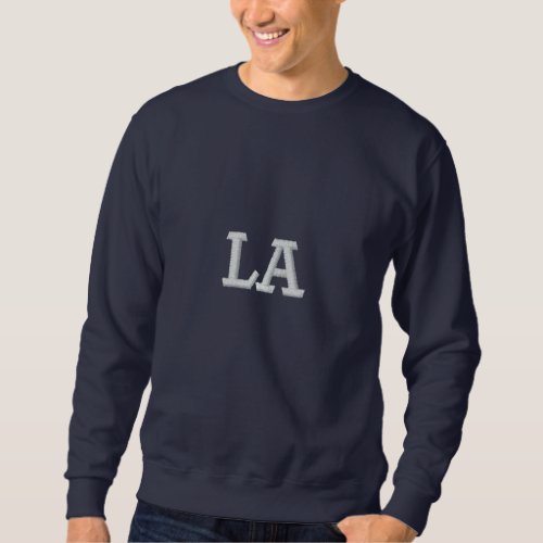LA Los Angeles California USA Embroidered Sweatshirt