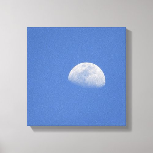 La Luna Azul Canvas Print