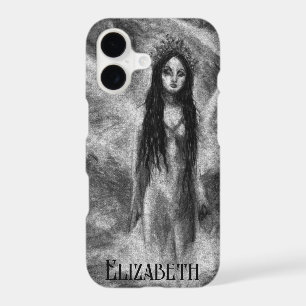 La Luna Dark Angel Fairy Woman Goth Fantasy Art iPhone 17 Case