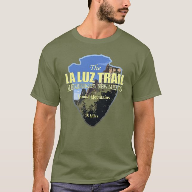 La Luz Trail (arrowhead) T-Shirt (Front)