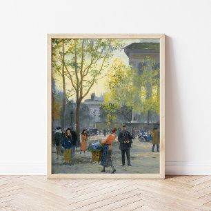 La Madeleine Victor Gabriel Gilbert Poster