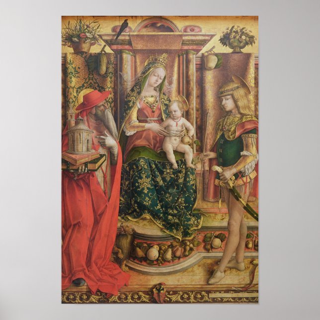La Madonna della Rondine, after 1490 Poster (Front)