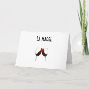 LA MADRE (MOTHER) HAPPY BIRTHDAY CARD
