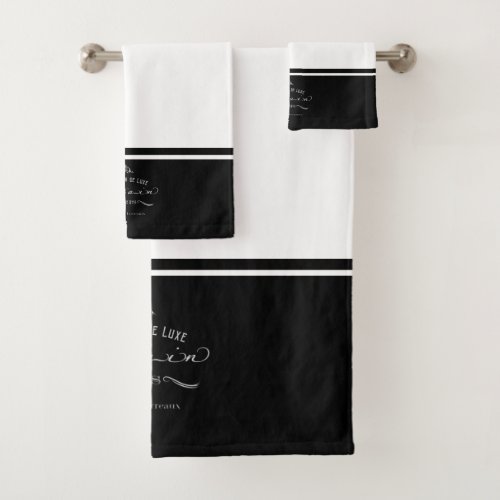 La Maison Deluxe Bath Towel Set