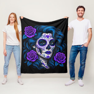 La Mamá Más Chingona Funny Spanish Mom Fleece Blanket