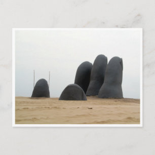 la mano punta postcard