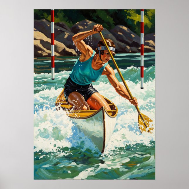 LA MANŒUVRE DU CANOË (The Canoe Maneuver) Poster (Front)