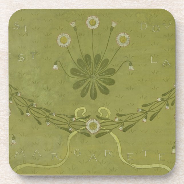 'La Margarete' wallpaper design, printed by Jeffre Coaster (Front)