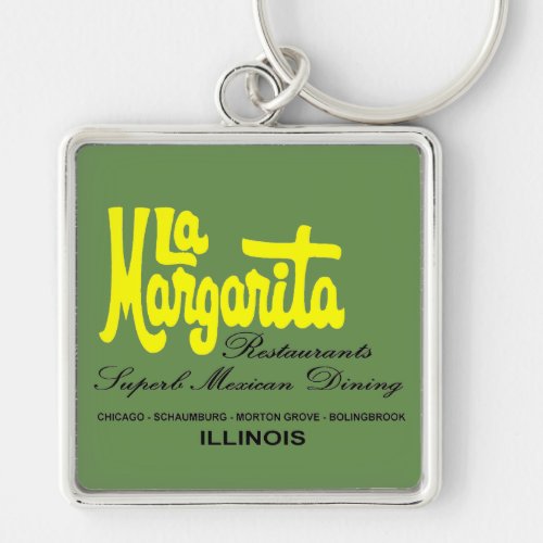 La Margarita Restaurants of Illinois Keychain