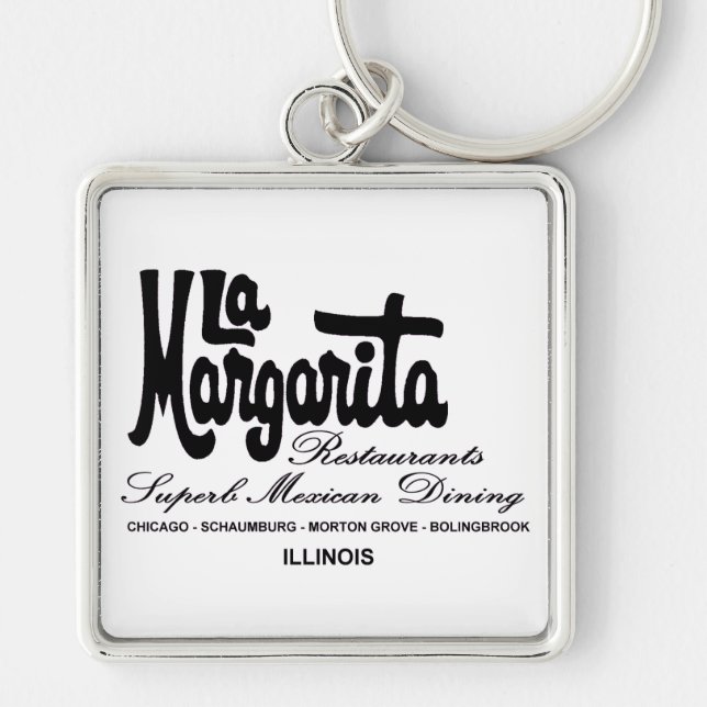 La Margarita Restaurants of Illinois Keychain (Front)