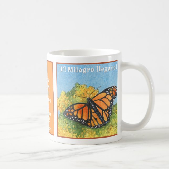 La Mariposa Monarca, taza de café Coffee Mug (Right)