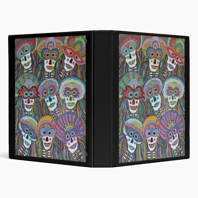 La Mascarada de los Muertos Binder (Background)