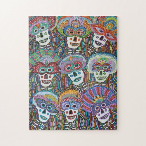 La Mascarada de los Muertos Jigsaw Puzzle