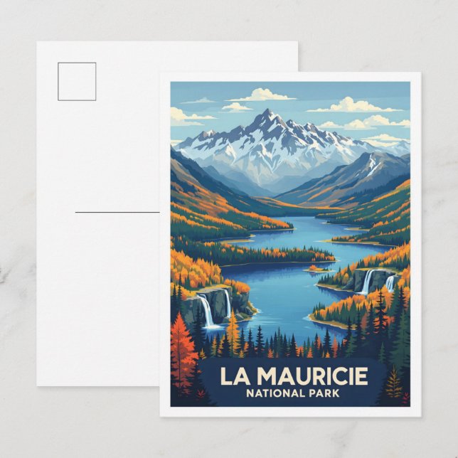 La Mauricie National Park Quebec Canada Travel Postcard (Front/Back)