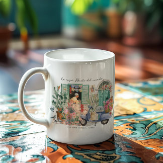 La Mejor Abuela del Mundo | Personalized Coffee Mug