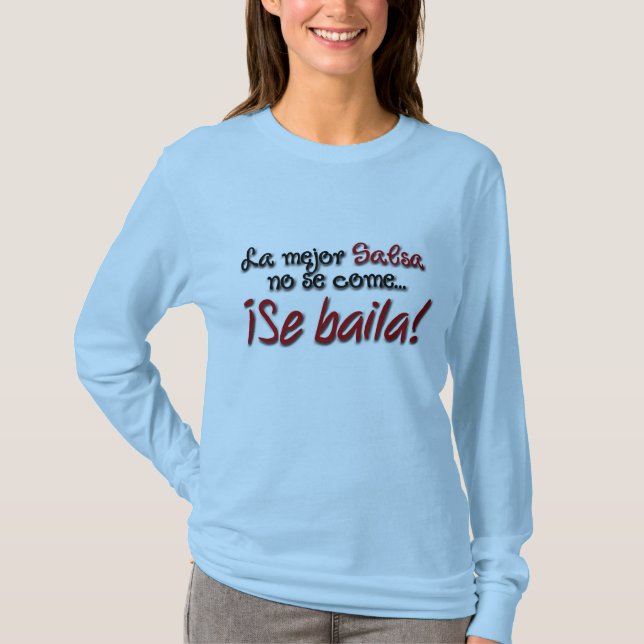 La mejor Salsa... T-Shirt (Front)