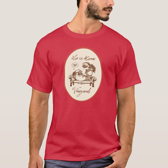 LA-MEME DOLPHIN MEN'S DARK T-SHIRT (Front)