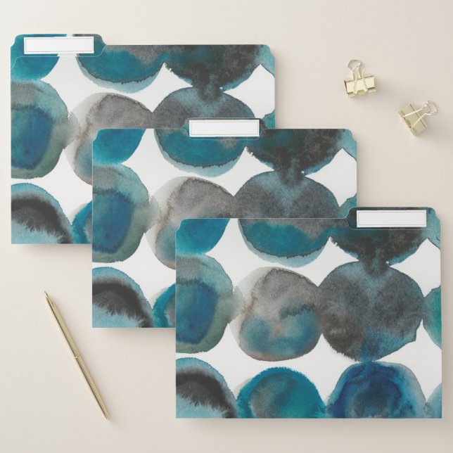 La Mer - Circles File Folder (Set)