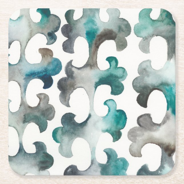 La Mer Square Paper Coaster (Front)