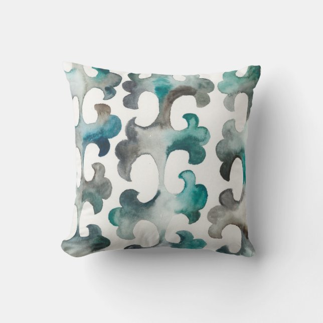 La Mer Throw Pillow (Front)