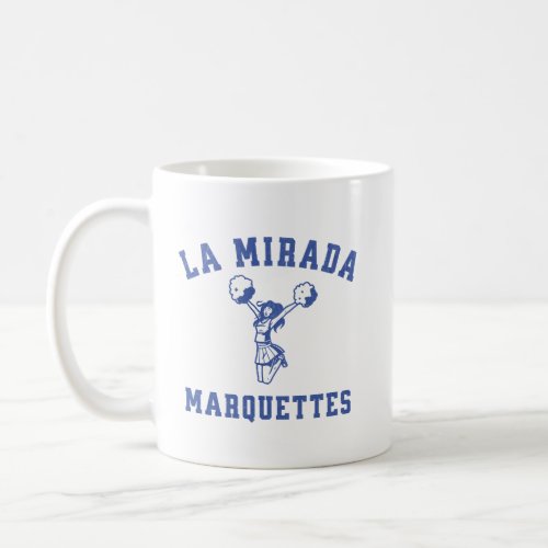 La Mirada Marquettes Pop Warner Cheer vintage Coffee Mug