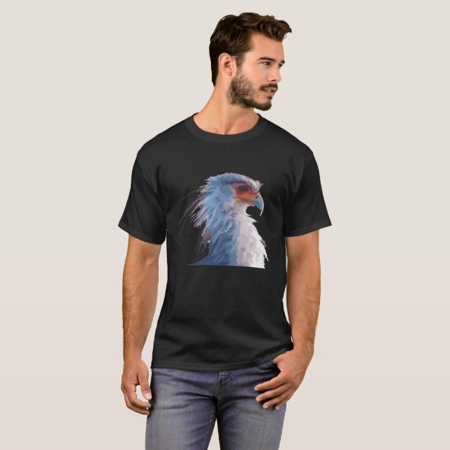 La Monde - Secretary Bird T-Shirt (Front Full)