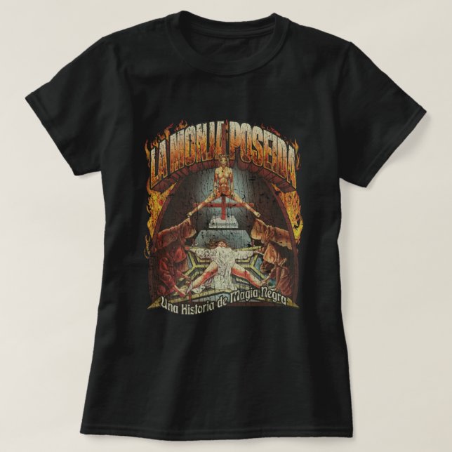 La Monja Poseida 1976 T-Shirt (Design Front)