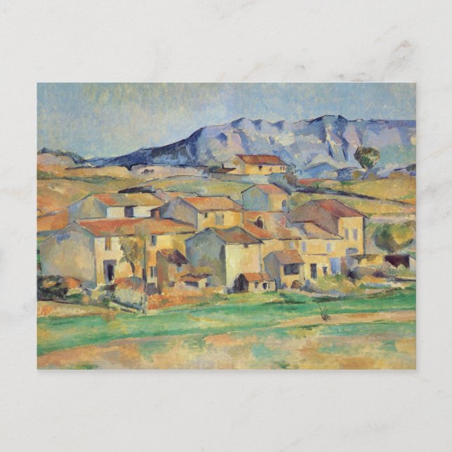 La Montagne Sainte-Victoire - Paul Cezanne - c1886 Postcard (Front)