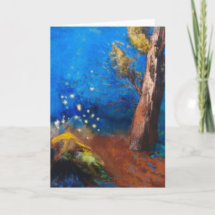 La Mort de Bouddha Odilon Redon Card