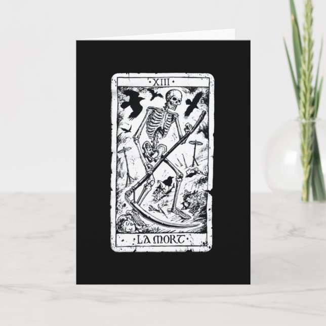 La Mort Tarot Card (Front)