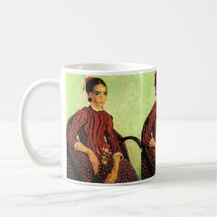 La Mousme, Sitting by Vincent van Gogh Coffee Mug