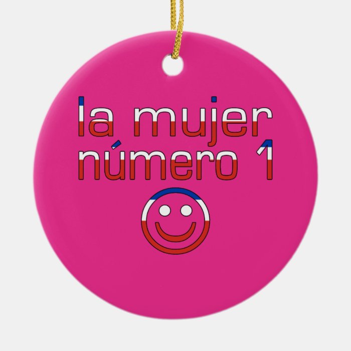 La Mujer Número 1   Number 1 Wife in Chilean Christmas Ornaments
