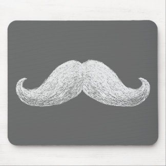 La Mustache (Dark) Mouse Pad