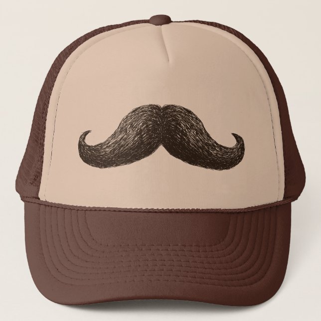 La Mustache Trucker Hat (Front)