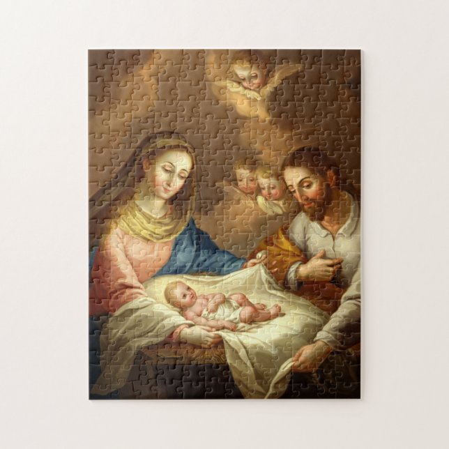 La Natividad by José Campeche Jigsaw Puzzle (Vertical)