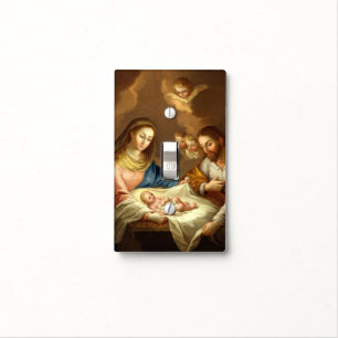 "La Natividad" light switch cover