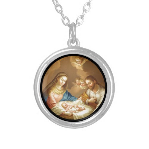 La Natividad Silver Plated Necklace