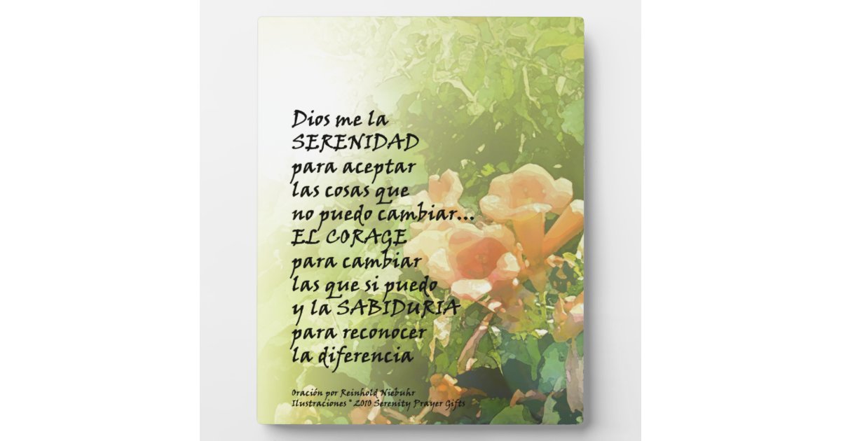  Español Thank You Award 8x10 Personalized Plaque